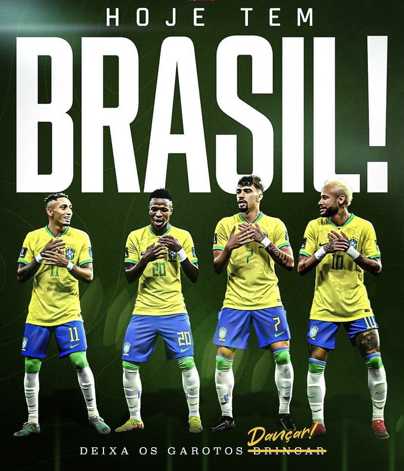 Vamos dançar sim!!! Vai Brasil 👊🇧🇷