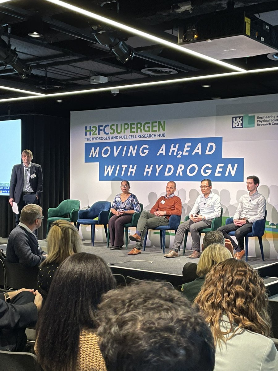 We've finished the first half of the conference! It was a fantastic Q&amp;A session! We are all grateful to our speaker! #h2ahead