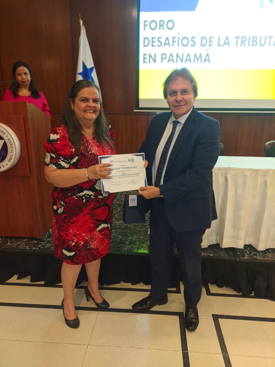 IfaPanama's tweet photo. Nos complace compartir el éxito de lo que fue el Foro "Desafíos de la Tributación en Panamá" junto a @ICCPma, el martes 6 de diciembre de 2022.

Agradecemos a los excelentes expositores y al público por su participación y apoyo.

#IFAPanama #Foro #Tributaristas #AbogadosPanama https://t.co/xE2tX25ipW
