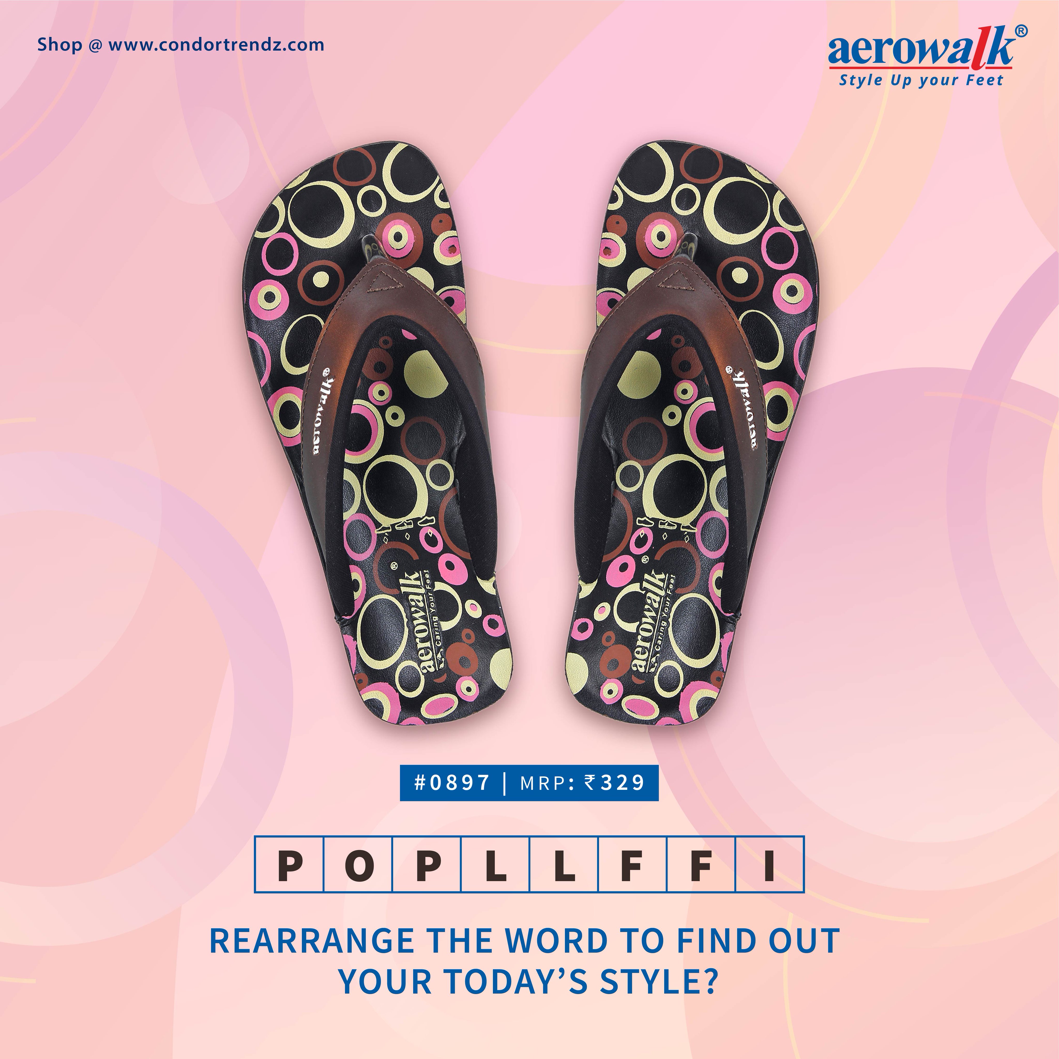 Aero walk slippers hot sale