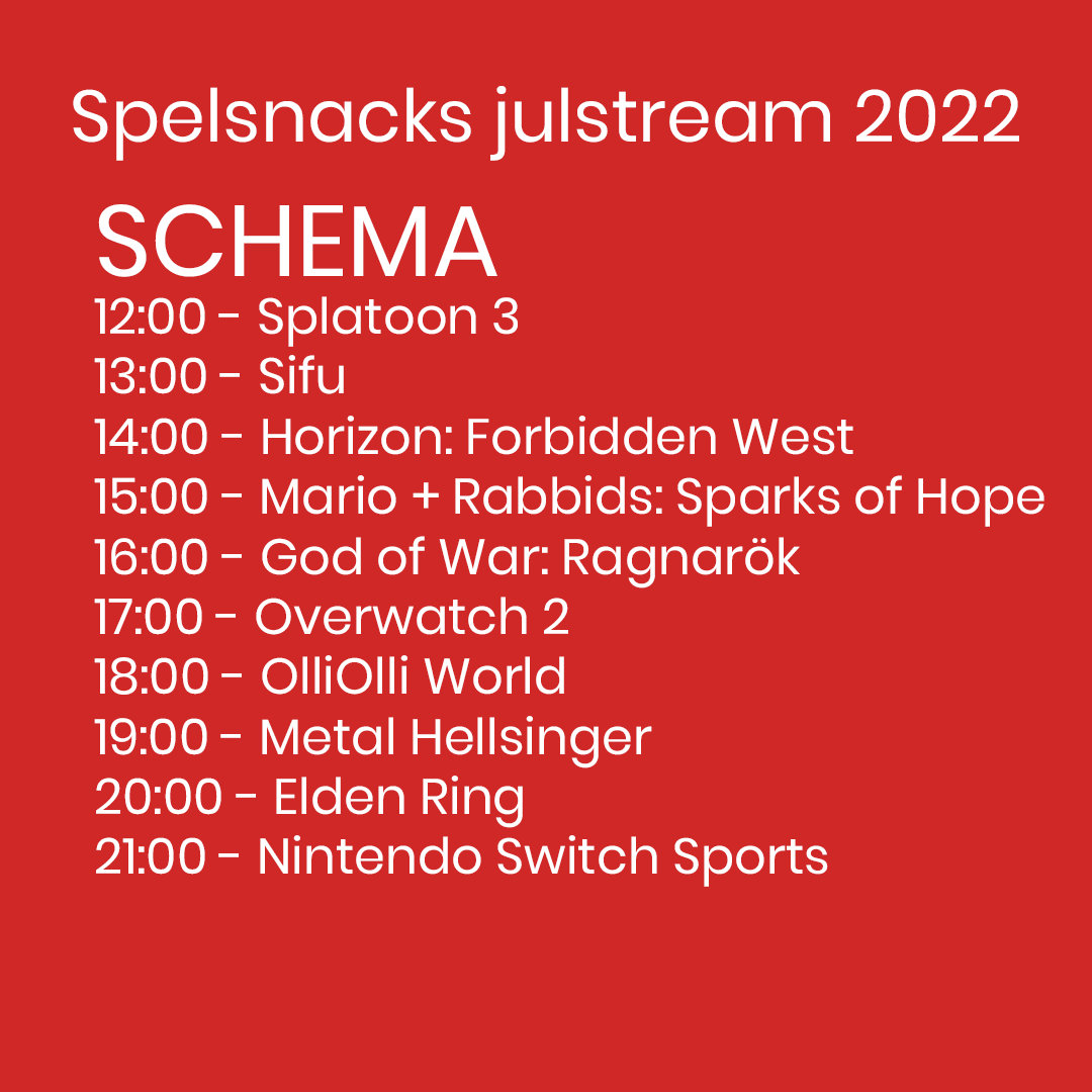 SpelsnackPod's tweet photo. Ratta in till ditt favoritspel! 

Imorgon 12:00 kör vi igång med årets julstream där vi spelar några av årets favoriter.
Se streamen live på vår Youtube-kanal: https://t.co/VQkL622Iuc https://t.co/TjbmIusHdg