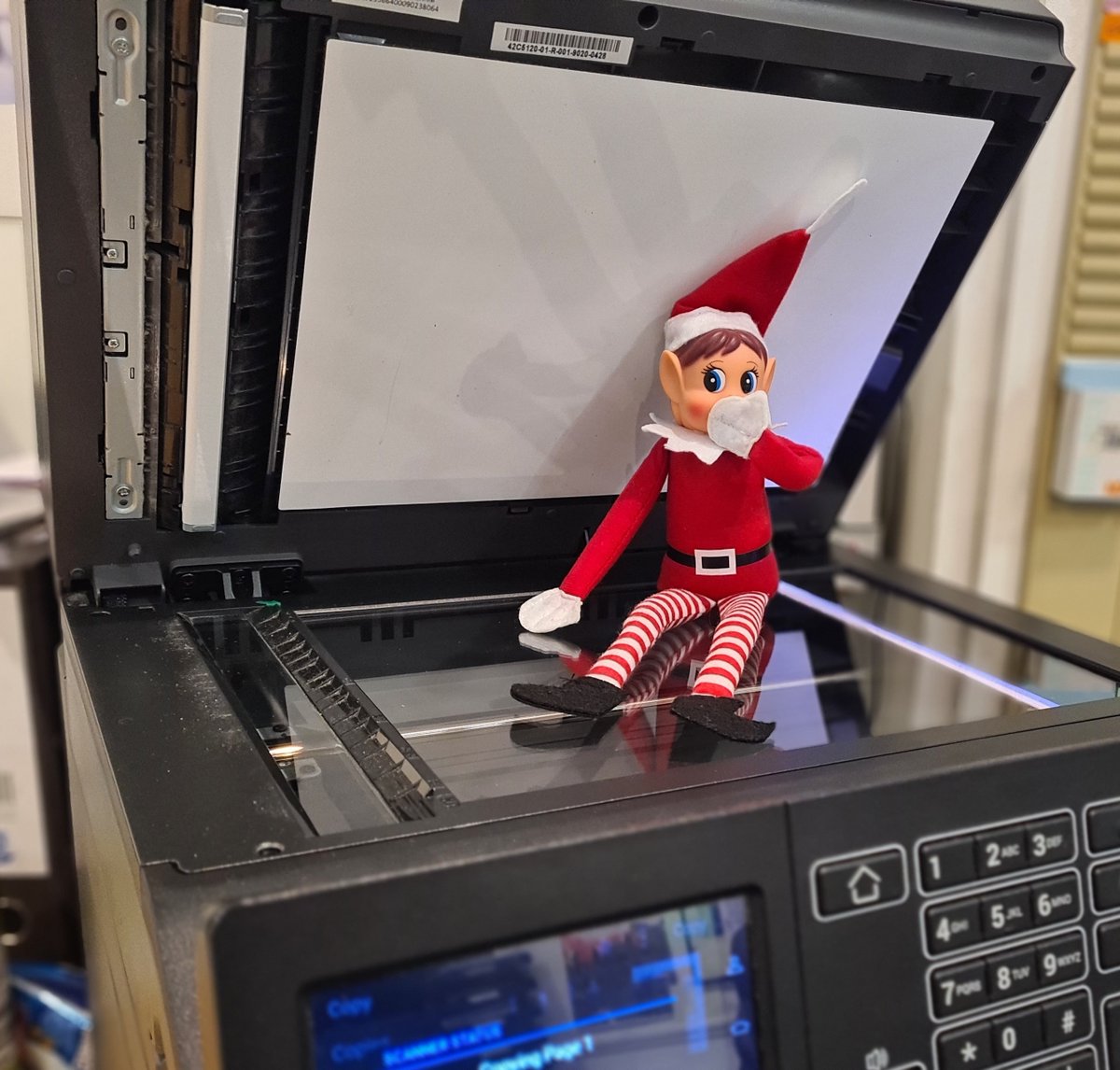 As if we thought this wasn't going to happen! hehe 
#idealwindowsystems #elfontheshelf2022 #Sale #upvc #ideal #windows #upvcwindows #southmanchester #energyefficiancy #justforfun #christmas