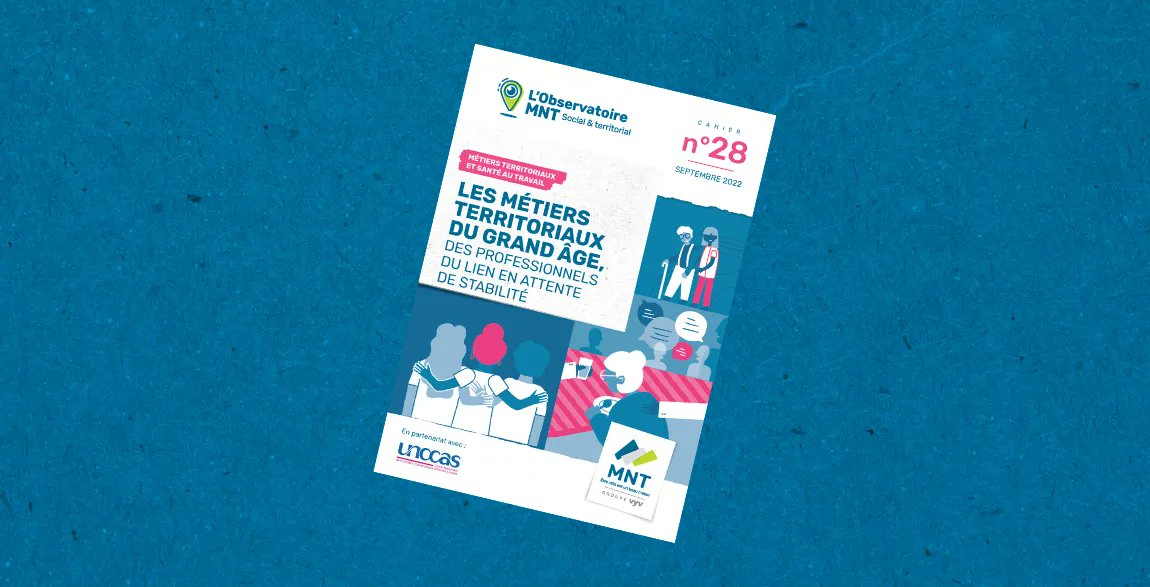 mutuelleMNT's tweet photo. 📖 L’#ObservatoireMNT publie ce jour son étude sur les métiers territoriaux du #GrandÂge. Une lecture passionnante qui nous offre à la fois un état des lieux des difficultés vécues par les agents ainsi que des recos pour améliorer leur #QVT.
L'étude 👉 https://t.co/0AZJC51pqw https://t.co/folFHf4X8g