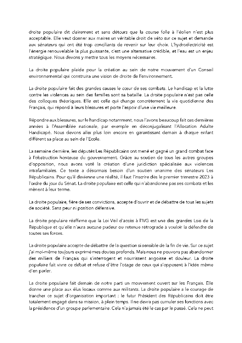 AurelienPradie's tweet photo. Depuis dimanche, la droite populaire convainc bien au-delà de ceux qui se sont portés sur notre candidature.

La droite populaire c’est plus que le renouvellement des visages. C’est celui des idées et du projet, pour convaincre.

Ma lettre à mes amis @ECiotti et @BrunoRetailleau. https://t.co/0xR8Z1FtXG
