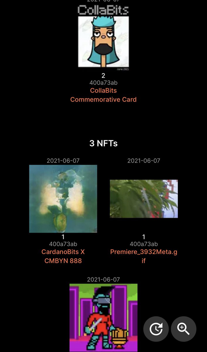 proobus's tweet photo. WHO can remember #collabits from @Cardanobitss ???
It was early 2021 and on of the first #CNFTs
This Collabits are a piece of history
#CNFTCommunity #CNFTProject #NFTartwork #NFT https://t.co/PTxTB2Xd0Y