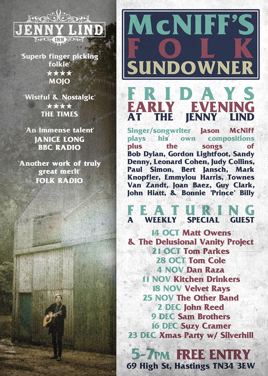 Hastings! the very excellent Sam brothers featured at today's Sundower...