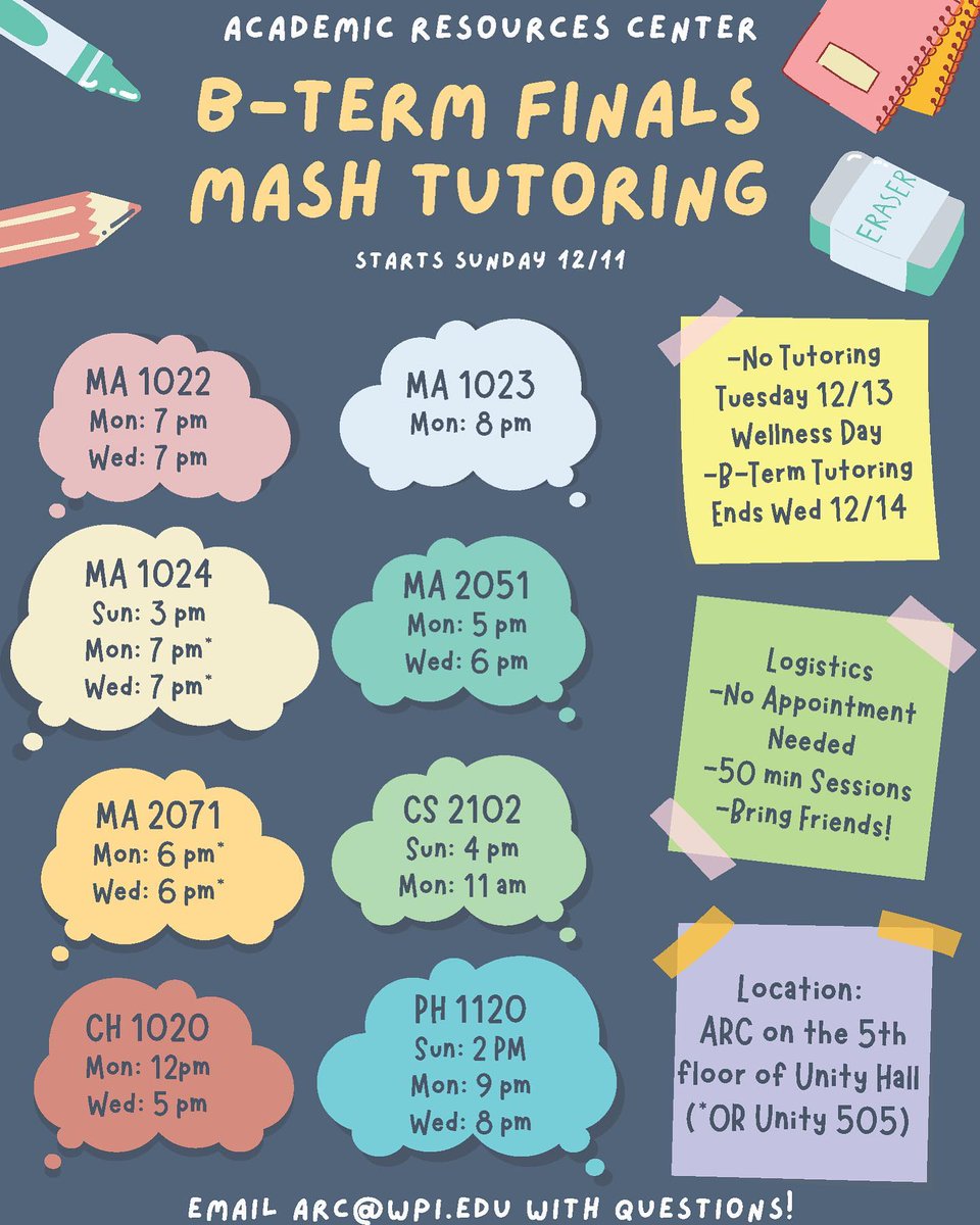 WPI Academic Advising tweet media