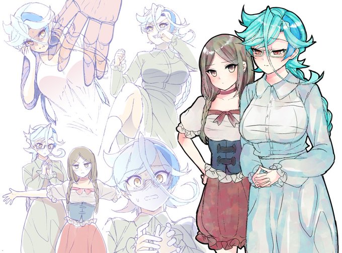 ああ…シャミシャミしくなる前の地味一般モブ生活するジルクン♀… 