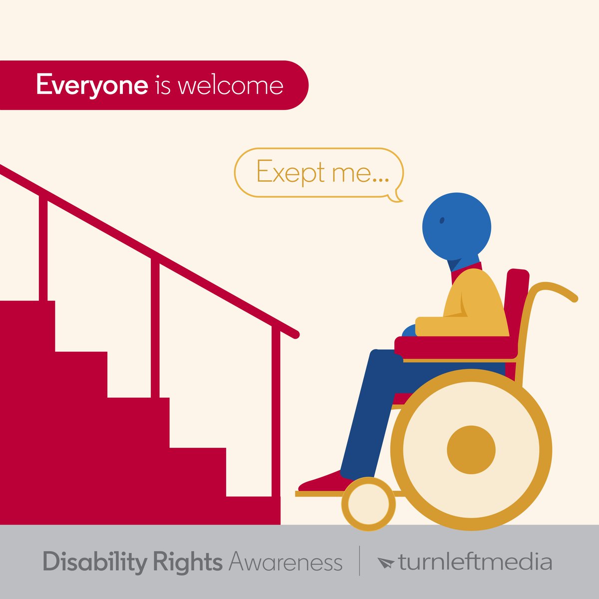 Act now to create an #inclusive workplace.
Installing ramps to make the entry and exit points feel less like a barrier for people with mobility issues is one of the most straightforward yet effective things you can do to increase #accessibility to your place of business.