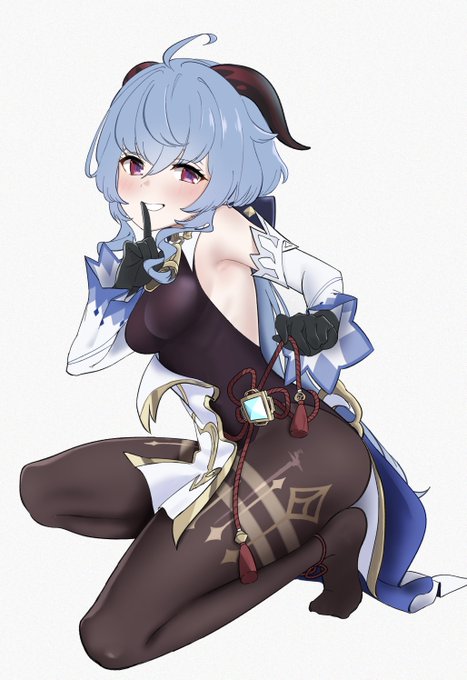 これは2年前に描いた甘雨さん 