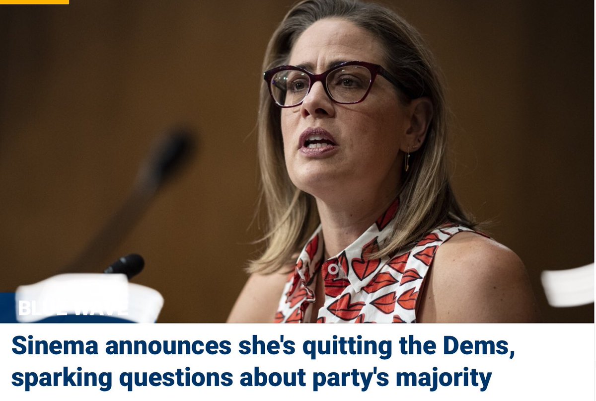 Did Sinema cancel Warnok?