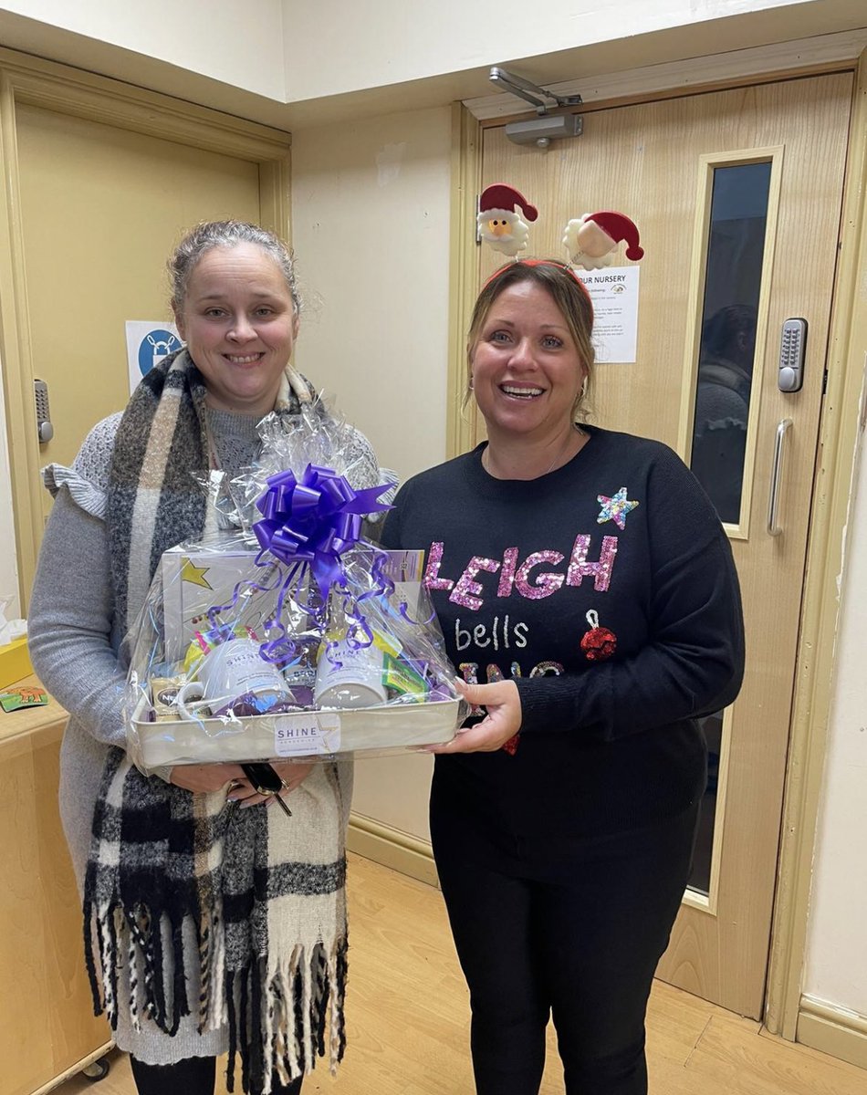 BusillS's tweet photo. @ShineAcademies staff have visited some of our local nurseries this morning in our cluster. A huge thank you to staff for your warm welcome and we hope you enjoy your goodies. #community #Christmas #friendship https://t.co/ysfx7xKlw8