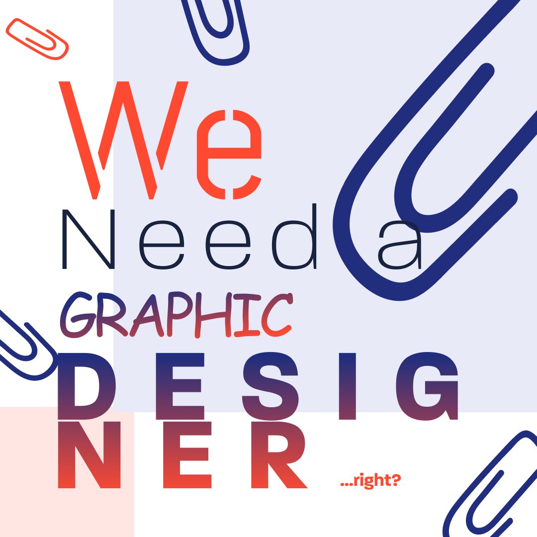 DesignPaperclip's tweet photo. If the design of this post bothers you, we need you on our team! Go to our site https://t.co/NAYTwSszV6 to apply! https://t.co/qDJ6KdeIp3