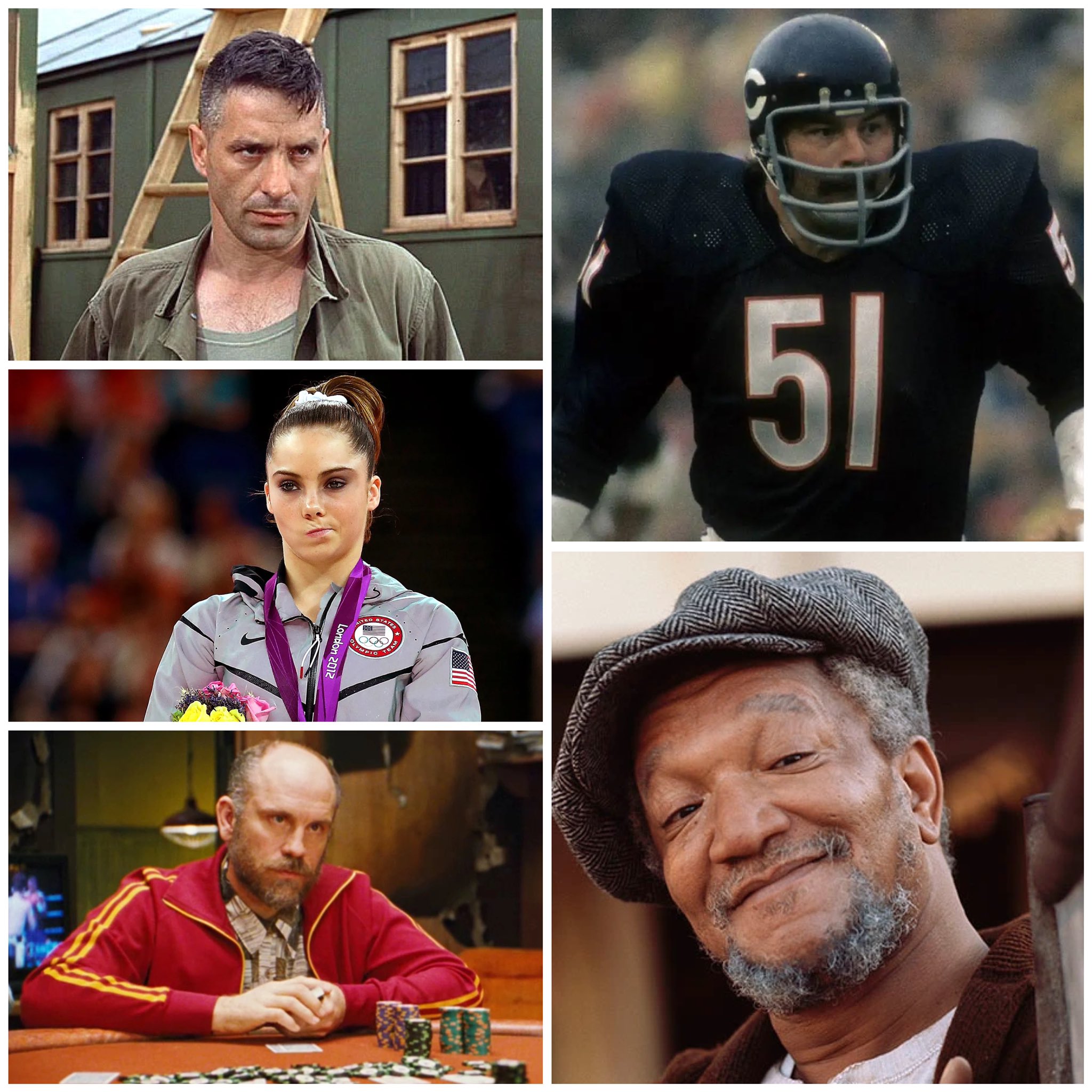 Happy Birthday to  John Malkovich 
The late greats John Cassavetes & 
Redd Foxx 