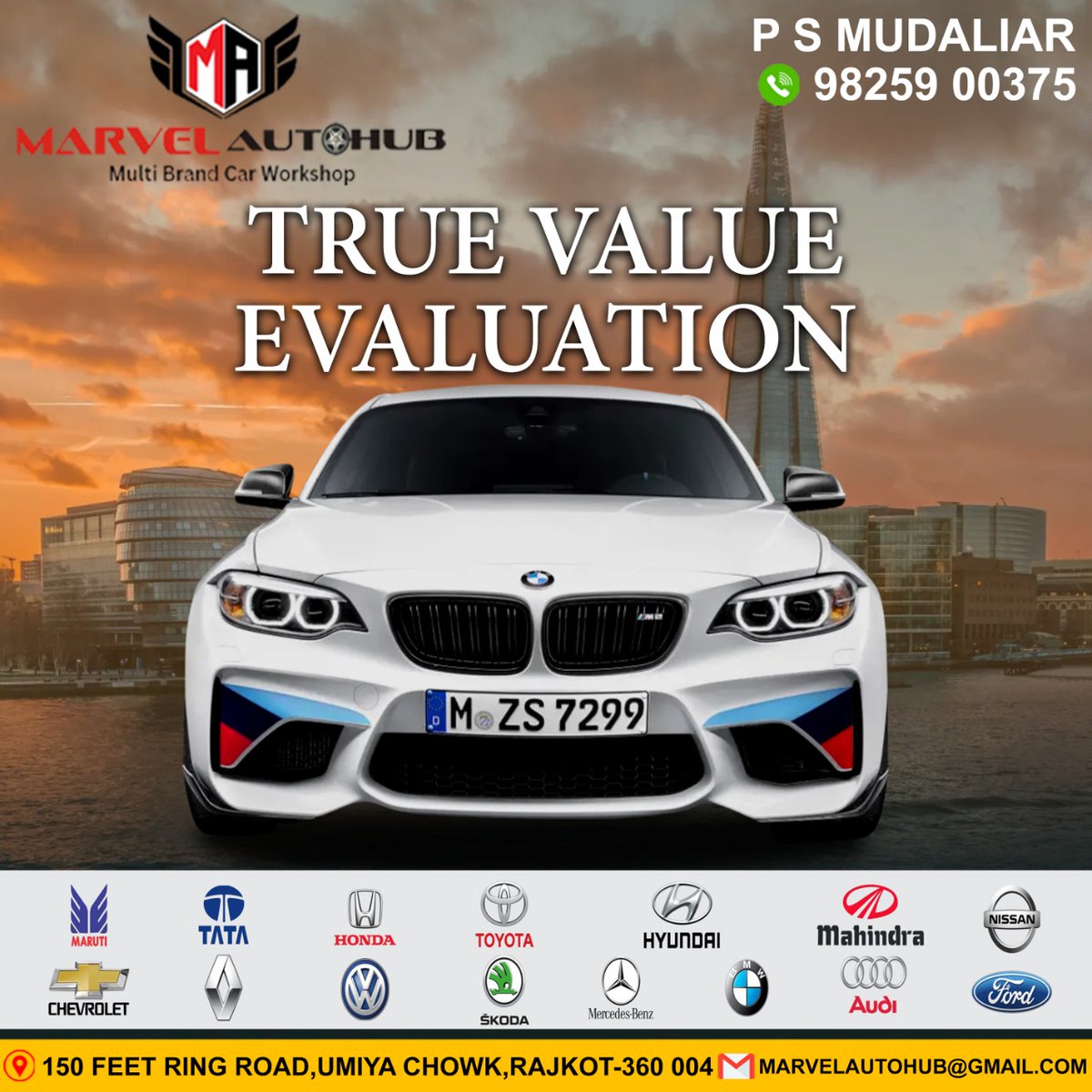 AutoMarvel's tweet photo. We Value your Cars

#marvelautohub #TrueValue #Truevalueevaluation #carworkshop #CarProProfessional #preownedcars #tata #maruti #MarutiSuzuki #honda #hyundai #multibrand #cars #service #automobile #automobileservices #TOYOTA #Mahindra #Nissan #skoda #audi #ford #rajkot #Gujarat https://t.co/tacbEUIACR