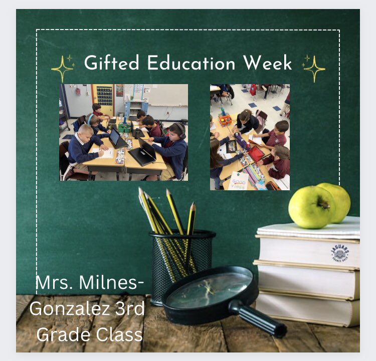 DevonAireK8's tweet photo. Our 3rd Grade Gifted Jaguars in Mrs Milnes-Gonzalez class are learning & engaging in lessons that go beyond the general curriculum & promote higher order thinking skills #MDCPSGiftedEdWeek #jaguarspouncedback #connectandinspiremdcps @DevonAireK8 @MDCPSSouth @MDCPS https://t.co/SqiDi4NBCj