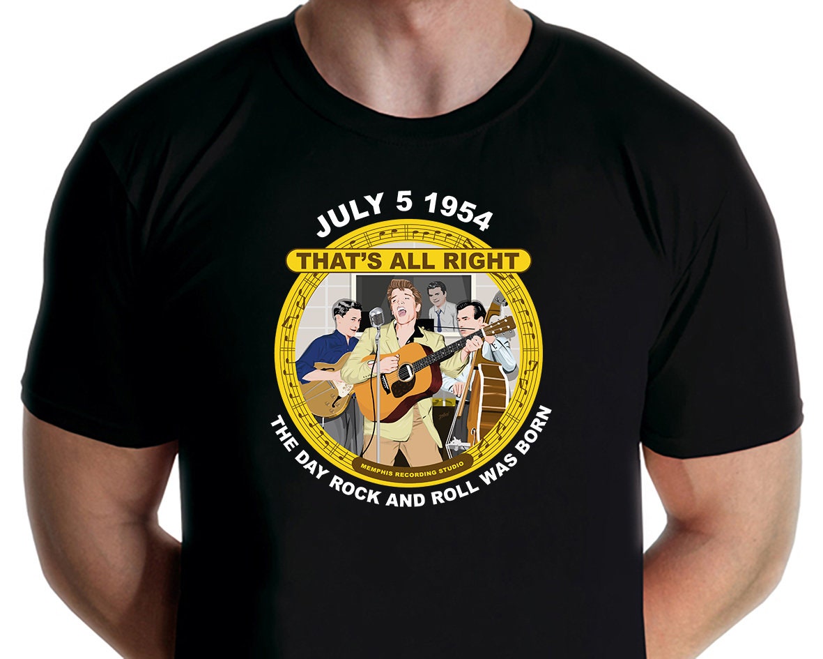 My newest addition my #etsy shop: Elvis Presley - The Day Rock And Roll Was Born (Jarod Art) etsy.me/3YcGUZZ #muziek #rockandroll #jarodart #elvispresley #kingofrockandroll #sunrecords #thatsalrightmama #jarodartanddesign