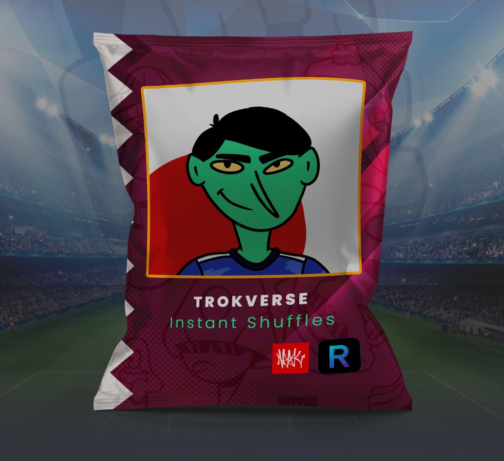 ⚽️𝙏𝙍𝙊𝙆 𝘾𝙐𝙋⚽️

➡️ Drop 3/3
➡️ Characters: 32/32
➡️instantshuffle.com/shuffle/mgXpCc…

#algorand #algofam #algonft #algonfts