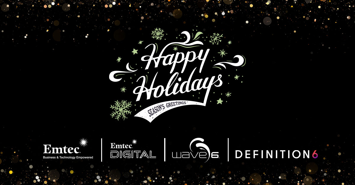 EmtecInc's tweet photo. From all of us at Emtec, we wish you and yours a very happy, healthy, and safe holiday season. Enjoy our short holiday video (40 sec). We look forward to all the possibilities that 2023 will bring! https://t.co/tbbcwkIuVx
#happyholidays #happynewyear #grateful #clientforlife https://t.co/xaVSYY0kJi