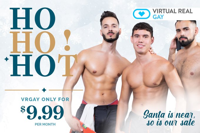 Santa’s bag is full of gifts this year, and one of them is very special: #offers on #VirtualRealGay!