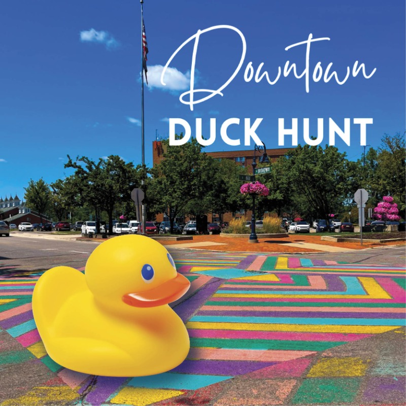 MtPleasantCVB's tweet photo. Have you heard about the Downtown Duck Hunt? Visit local Mt. Pleasant businesses and find the duck for your chance to win prizes! This challenge can be played on the new Meet Mt. Pleasant app.
#MeetMtP