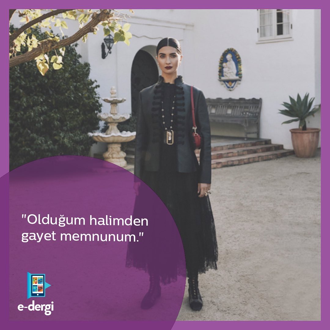 Son dizisi ile global çapta bir başarının parçası olan Tuba Büyüküstün röportajı Elle dergisi ile e-dergi’de! Hemen e-dergi uygulamasını indirerek, Elle dergisini okumaya başlayabilirsin!#BiDünyaDergi #tubabüyüküstün