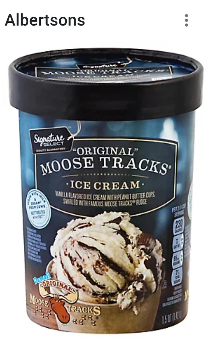 surgeon425's tweet image. @DrewCarney @KGWSunrise #Mooseracks icecream is a brand from @Albertsons  or @SafewayCanada #SignatureSelect brands