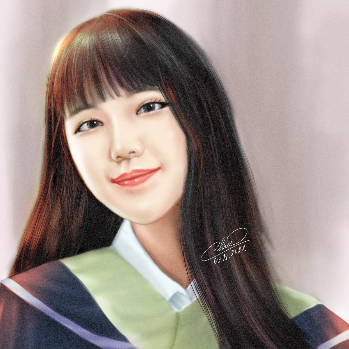 Chris_64k's tweet photo. I seems to be using softer tone now 😳✨ #ipadpro2018 #イラスト #イラストレーター #イラスト日記 #イラスト練習 #illustration #ミンリー #millie #クリスイラスト https://t.co/4IMKAuy3MU
