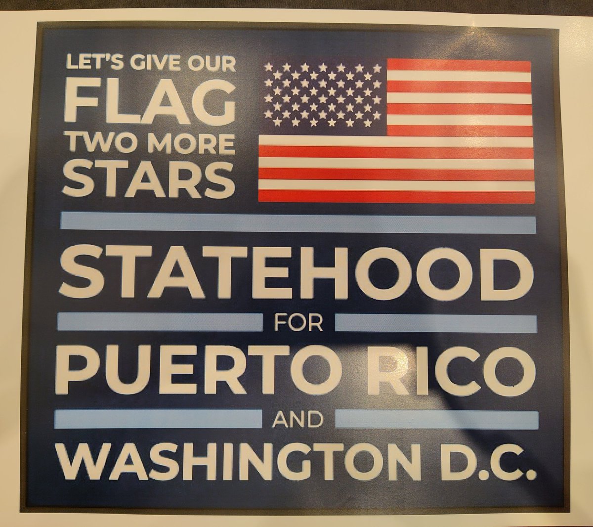 4 million Americans don't have federal representation. We can fix this. #Statehood