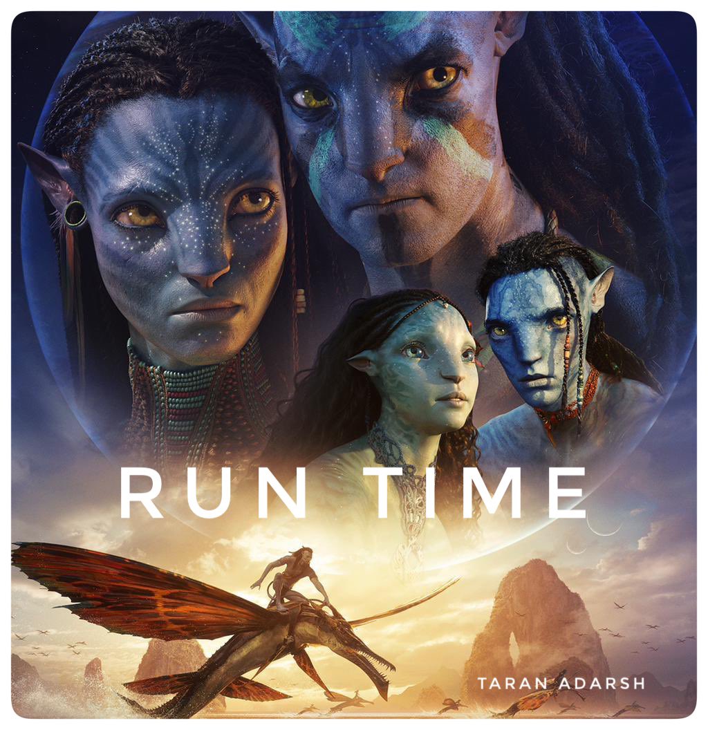 taran_adarsh's tweet photo. #Xclusiv... 'AVATAR' RUN TIME... #AvatarTheWayOfWater [#English version] certified 'UA' by #CBFC on 8 Dec 2022. Duration: 192.10 min:sec [3 hours, 12 min, 10 sec]. #India
⭐ Theatrical release date: 16 Dec 2022.
#Avatar #Avatar2 https://t.co/d2SvR8XQFB