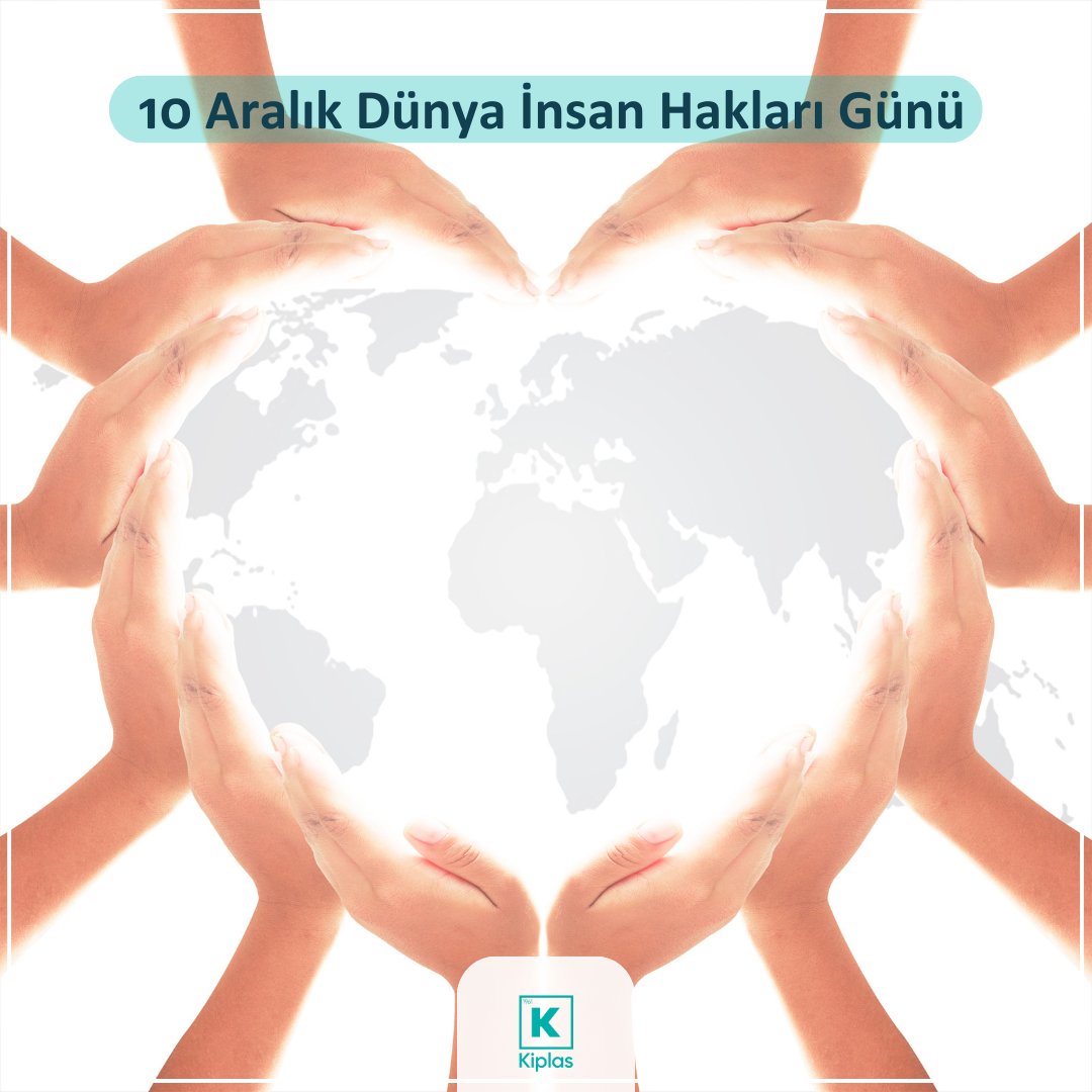 Dünya İnsan Hakları Günü kutlu olsun. #insanhaklarıgünü