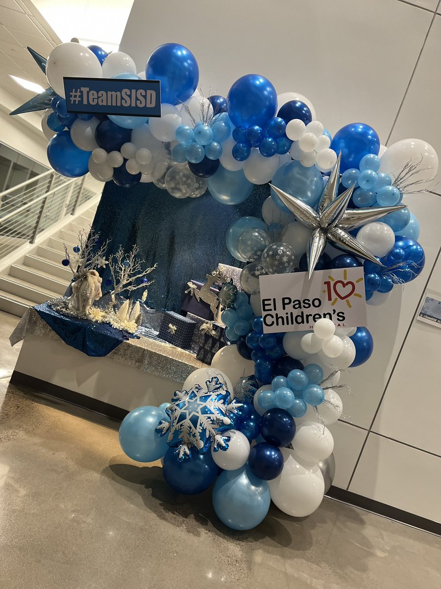 SISD_Herrera's tweet photo. Amazing Partnerships @SocorroISD🌟

@ElPasoChildrens Hospital and Health Advisory Committee @SISD_SHAC Winter Wonderland at TSC today! 

Over 100 gifts 🎁 will given to our students🌟 https://t.co/PYEcSACgrd