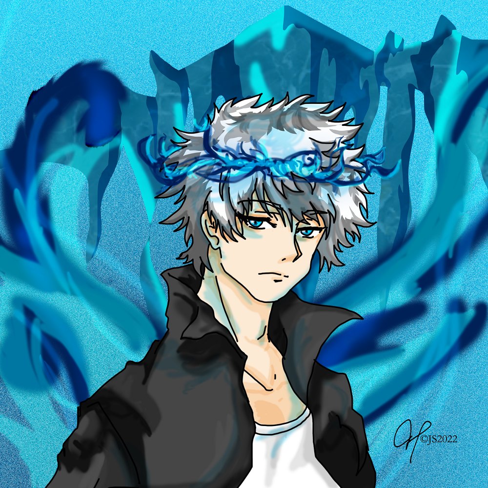 Touya of the Blueflame