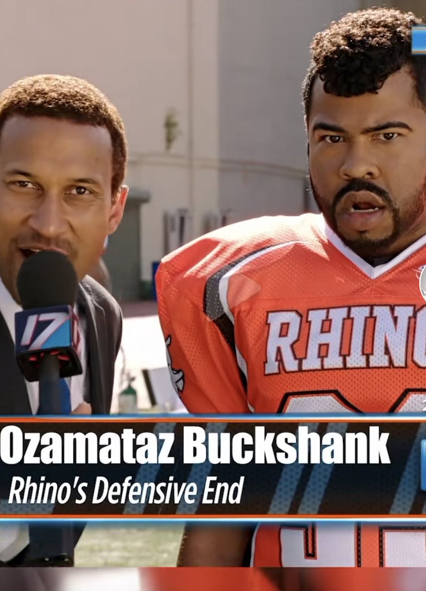 Some days I just want to do sit around and do nothing but then I think of defensive end Ozamataz Buckshank and I go 💯.