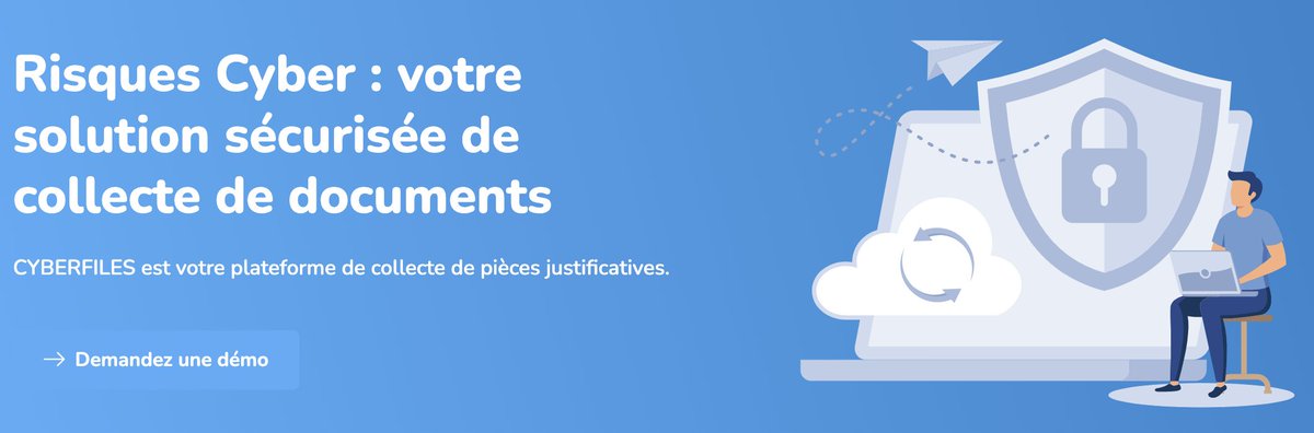 CyberFilesFr's tweet photo. 🔐 Face aux risques cyber, CYBERFILES vous propose une solution VRAIMENT sécurisée de collecte de documents ! Demandez une démo 👉 https://t.co/WGkikWVbHX https://t.co/mt3ivT6GaB