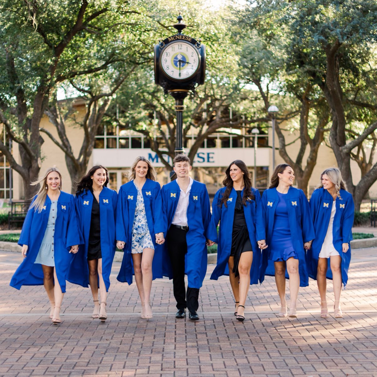 McNeese's tweet photo. Big smiles for #CommencementDay!
#Congratulations to every student!ππ
Livestream:
-this morning at https://t.co/smnGn6IwUZ or https://t.co/hDEoANowys.
-this afternoon at https://t.co/smnGn6IwUZ or https://t.co/vpJQ4tLFWh. #McNeeseGrad #GeauxBlueFriday https://t.co/iAV2WTz9xm