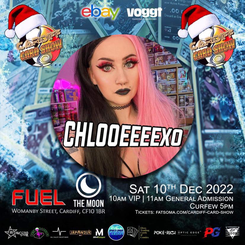 chlooeeeexo's tweet photo. I woke up like an hour ago so imma say no stream until Sunday for my birthday :)
Blame #TheGameAwards ๐ซ
Iโm in Cardiff tomorrow for this if anyone wants to stop by!
#chlooeeeexosubathon https://t.co/SsHbffVzdw