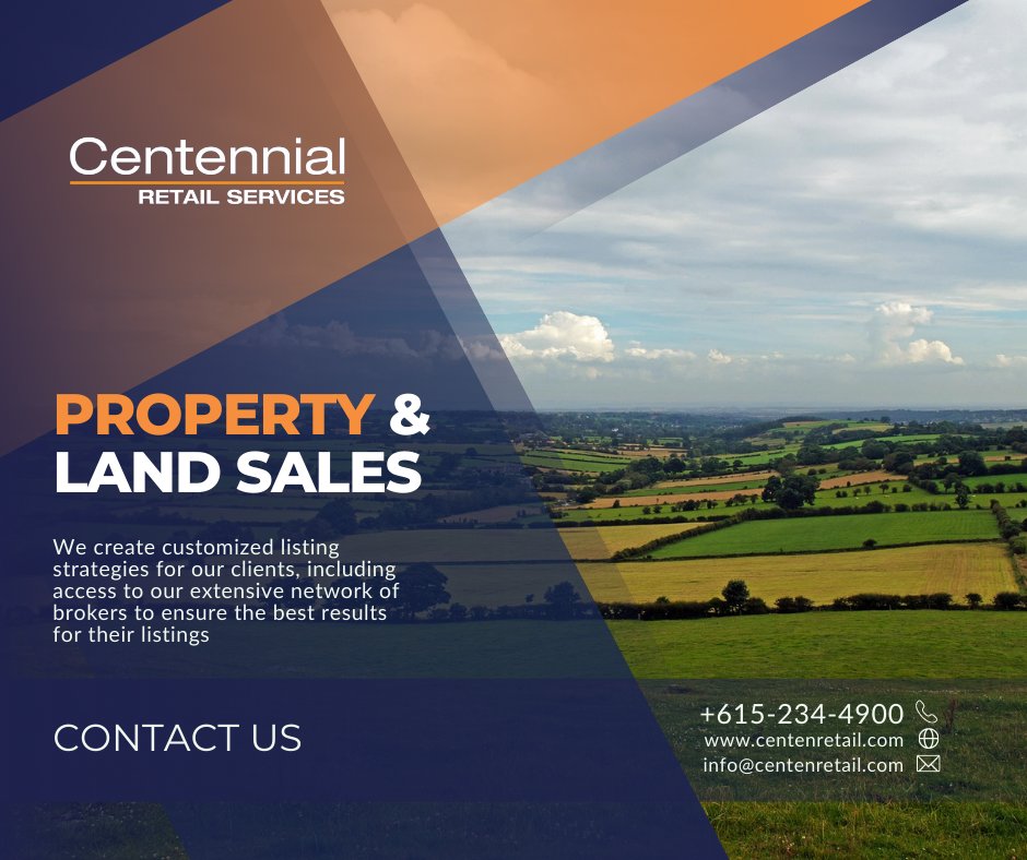 We work closely with you to market your properties to the right audience, position your #property #forsale and get you the maximum return. 

#propertyforsale #landsales #landforsale #market #investor #marketspecialists #tennessee #tenantrep