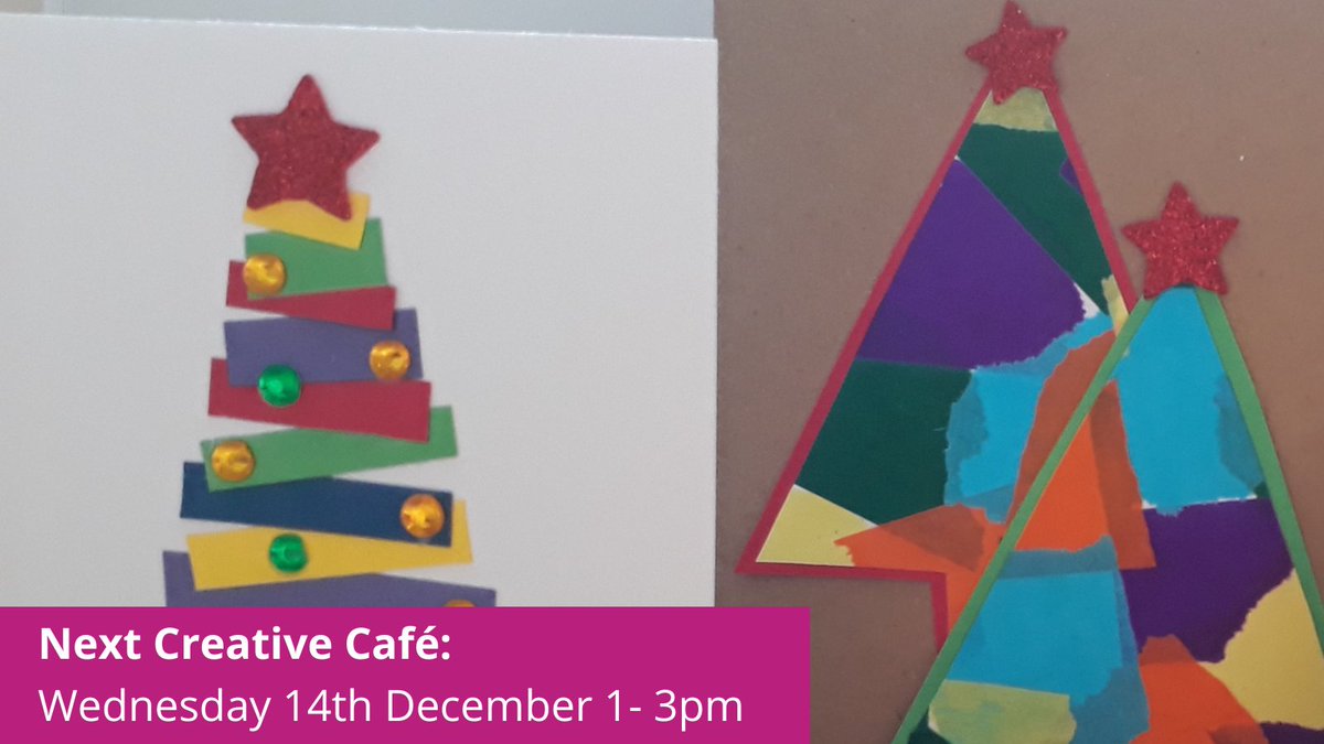 mindsarts's tweet photo. Join us next week for the last Creative Café of the year! We'll be getting into the festive spirit with some Christmas creativity! Pop into @CambJunction anytime between 1-3pm on Wednesday 14th December.
#FridayFeeling #CreativeCafe https://t.co/NjfpvgXd4R