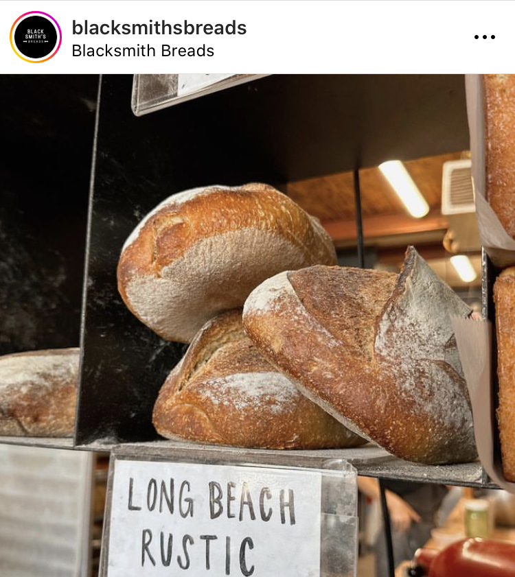 SHARE YOUR LOAVES 🎉 Long Beach rustic sourdough loaf - made with 53% New York grown grain & naturally leavened comes from Blacksmith Breads in Long Beach, New York 🗽🍞 Tag us in your bread photos! 📍 #shareyourloaves #bread #sourdough #breadmaking #sourdoughbread #NewYork