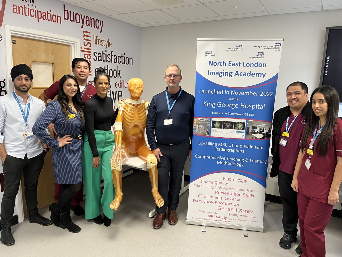 Radiographers from our Trust, <a href="/NHSBartsHealth/">Barts Health</a> and <a href="/NHSHomerton/">HHFT</a> are set to benefit, with the launch of the North East London Imaging Academy.

The project will see student radiographers  strengthen their skills in MRI, CT, and Plain Film.

Find out more ▶️ ow.ly/Vaq750LZpGt
