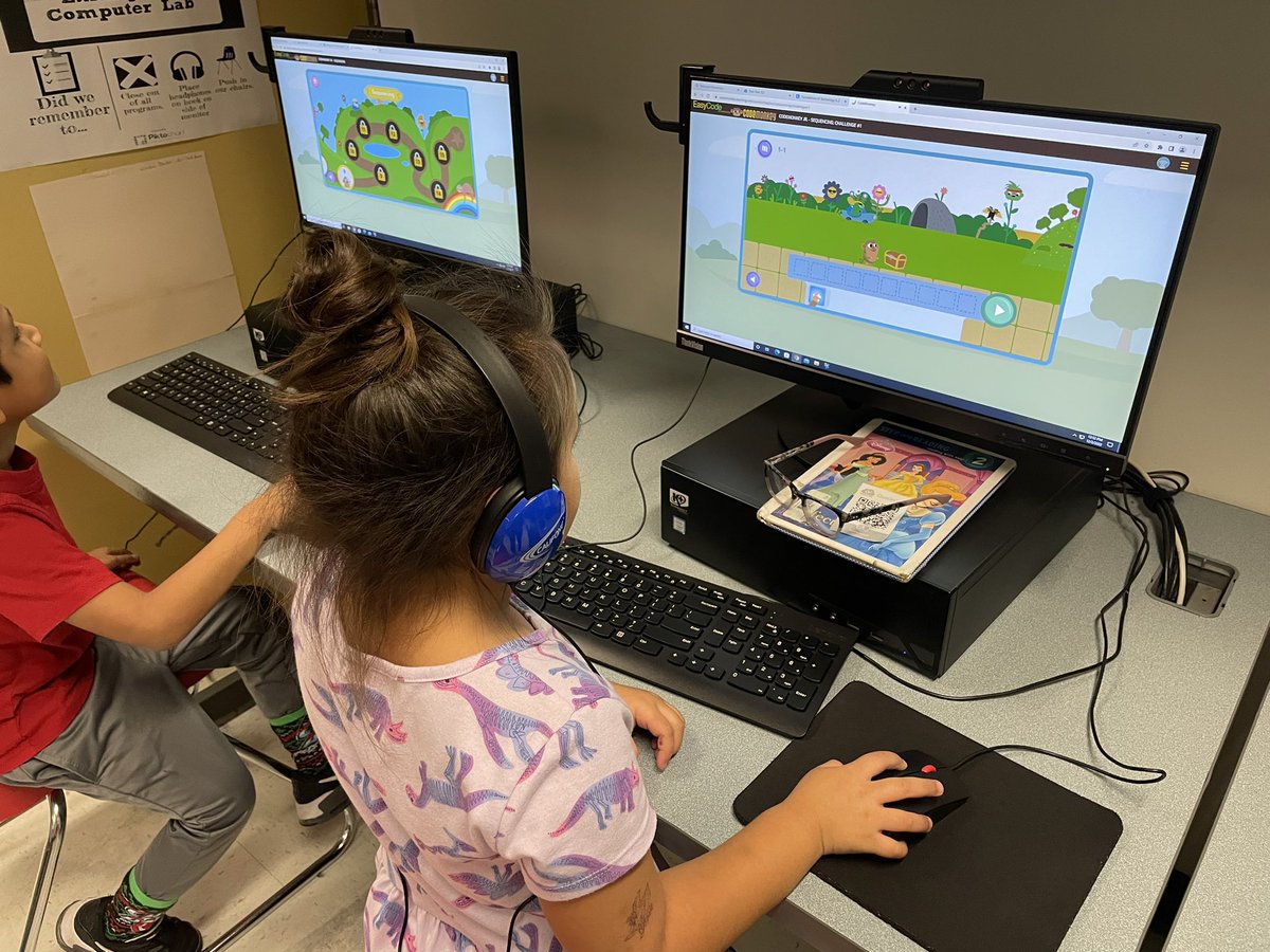 CodeMonkeySTU's tweet image. 🕐 &amp;lt;/&amp;gt; Hour of Code - Students in K-2nd, from Parkwood Elementary!

FREE CodeMonkey mini-courses 🎮&amp;gt;&amp;gt; codemonkey.com/hour-of-code
.
#CodeMonkeyHOC #CSEdWeek #HOUROFCODE #csedweek22 #hourofcode2022 #teachers #CodingCourses