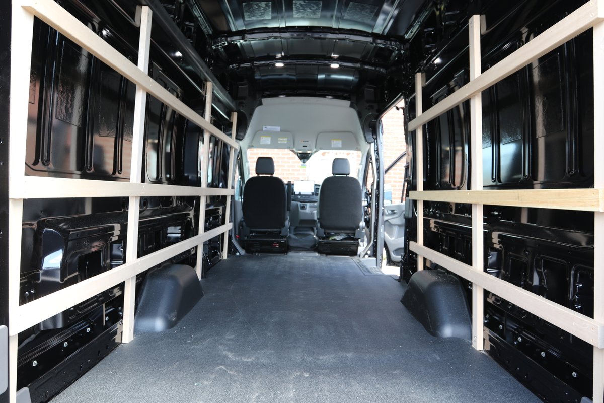 This thing is a beast! 13' x 5' cargo space, 5' x 6' rear door frame, Ford Charge Assist, AND we’re installing a lift gate. Check out our Electric High-Roof Jumbo Cargo Van (E-CTHX) <a href="/Ford/">Ford Motor Company</a> E-Transit. 🚐 #EVCargoVans #EdgeAutoRental