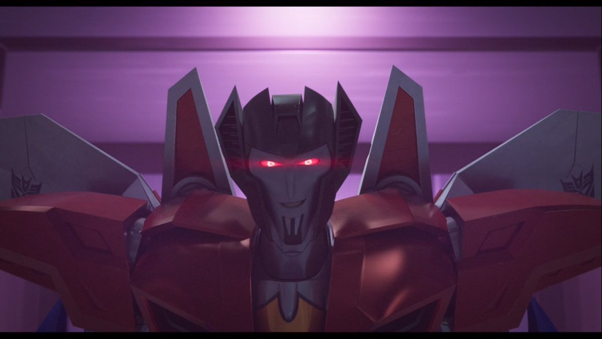 G1 Grimlock on Twitter "トランスフォーマー Earthspark Starscream is voiced by