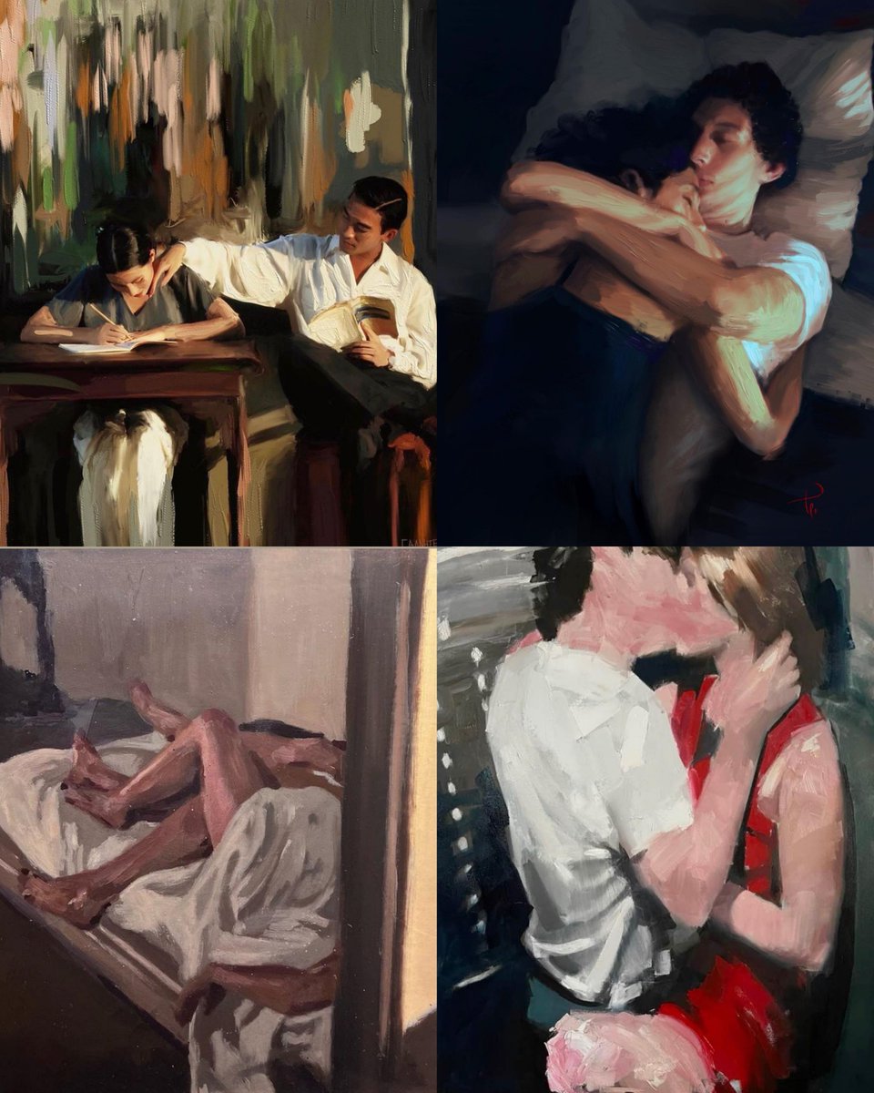 artistryhere's tweet photo. art inspired by movie frames https://t.co/9MUu5FSrXQ