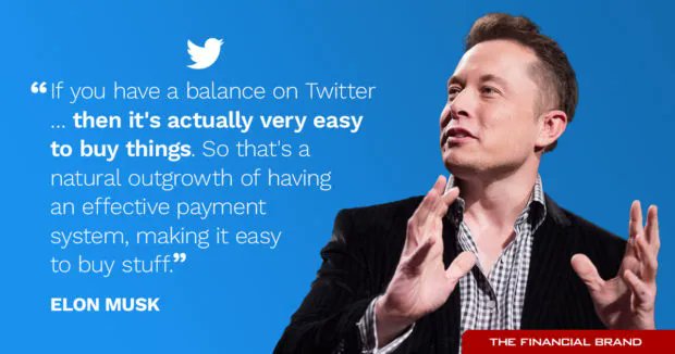 ‘Bank of Twitter’: Is Elon Musk Spitballing Or Could It Really Work? @SteveCocheo explores the question! buff.ly/3ha83fp | #mustread @FinancialBrand