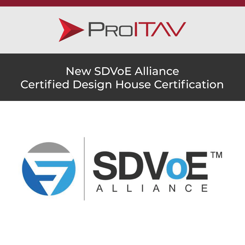 The SDVoE™ Alliance, announced the SDVoE Certified Design House program. Learn how this could greatly benefit your AV Integration customers by offering SDVoE capable products: zcu.io/EVuA #avnews