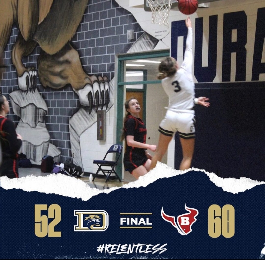Durant High School Girls Basketball (@durantgirlsbb) on Twitter photo Devastating loss but a great game overall. Congratulations to Sophia Flair and Ja'Shyiah Gordon on both earning double doubles, with an amazing half court shot made by <a href="/maggielauber04/">Maggie Lauber</a> at half time. Finishing up the week with a home game tonight at 8pm against East Bay! Devastating loss but a great game overall. Congratulations to Sophia Flair and Ja'Shyiah Gordon on both earning double doubles, with an amazing half court shot made by <a href="/maggielauber04/">Maggie Lauber</a> at half time. Finishing up the week with a home game tonight at 8pm against East Bay!