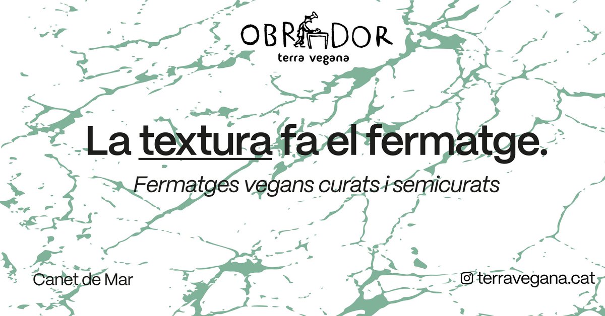 TerraveganaCat's tweet photo. Aquest dis. 11 podràs tornar a trobar els #fErmatges a la fira del c. Ample de #CanetdeMar
#GoVegan #siguesvegà #plantbased #salvemelplaneta #estimaelsanimals #noplastic #ElPlaerDeMenjarSenseMaltractamentAnimal #formatgesVegans #fErmatges #fermentatsVegans #VeganismeOBarbàrie https://t.co/9MUOxWtM8I