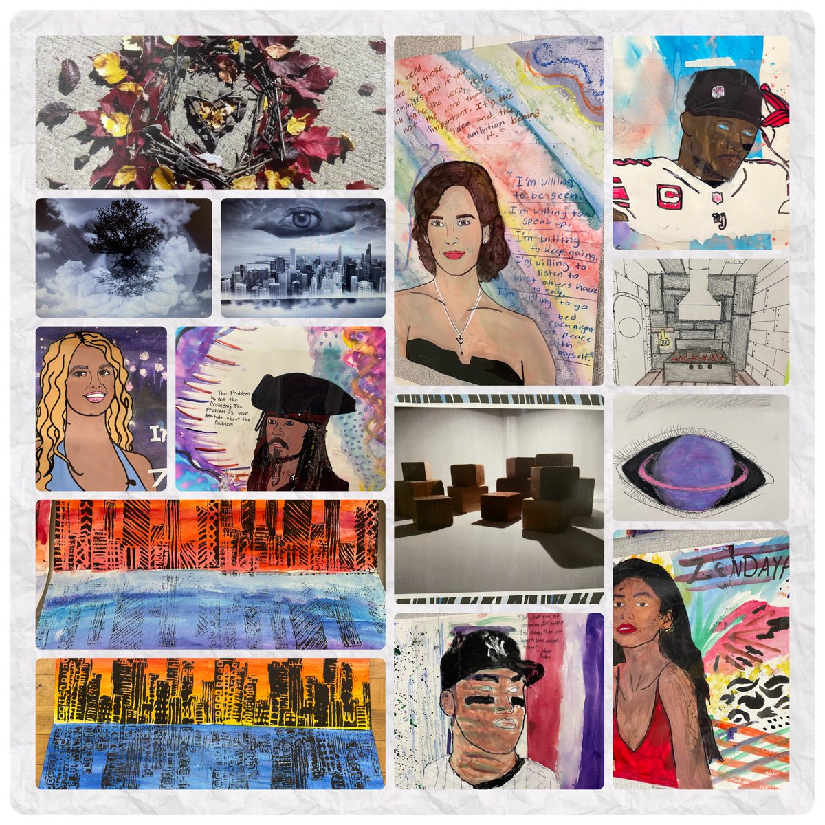Maggie Warchalowsky (Messina) (@messinamaggie) on Twitter photo I feel like I blinked and it became December!Ss have been working really hard on creating conceptual pieces while strengthening their skills. & to hear “this is so fun!” makes it even better! <a href="/BayshoreMiddle/">BayshoreMiddleSchool</a> <a href="/BayshoreGuidanc/">Bayshore Guidance</a> <a href="/GannonEdu/">Mike Gannon</a> <a href="/MTPSpride/">Middletown Township Public Schools</a> @MTPSArts <a href="/Frank_Cap1_BOE/">Frank Capone</a> I feel like I blinked and it became December!Ss have been working really hard on creating conceptual pieces while strengthening their skills. & to hear “this is so fun!” makes it even better! <a href="/BayshoreMiddle/">BayshoreMiddleSchool</a> <a href="/BayshoreGuidanc/">Bayshore Guidance</a> <a href="/GannonEdu/">Mike Gannon</a> <a href="/MTPSpride/">Middletown Township Public Schools</a> @MTPSArts <a href="/Frank_Cap1_BOE/">Frank Capone</a>
